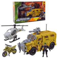 Набор военной техники Bambi BL2314 K, с фигурками и аксессуарами (BL2314-RT)