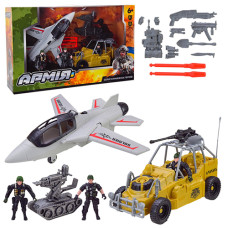 Набор военной техники Bambi BL2315 K, с фигурками и аксессуарами (BL2315-RT)