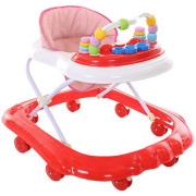 Ходунки детские с игрушками Bambi BW2306 R с блокировкой колес, Красный (BW2306 Red-RT)