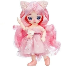 Маленькая шарнирная кукла Bambi DH2367-6, Милый наряд, высота 16 см (DH2367-6-RT) Маленькая шарнирная кукла Bambi DH2367-6, Милый наряд, высота 16 см (DH2367-6-RT)