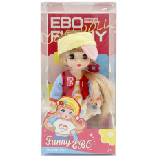 Маленькая шарнирная кукла Bambi DH2368B, Funny EBO, высота 15 см (DH2368B Yellow-RT)