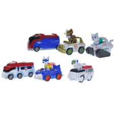 Игровой набор DT956 (HS-5875)-1 Щенячий патруль, 4 фигурки с машинками (DT956 (HS-5875)-1-RT)