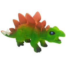 Резиновый динозавр Bambi HY538 F c звуковыми эффектами Вид 7 (HY538 Orange-Green-RT)