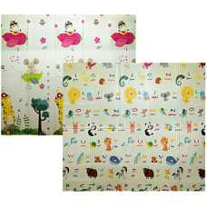 Детский термоковрик Bambi K6603-5 двусторонний, Английские буквы, 180х200 см (K6603-5-RT)