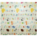 Детский термоковрик Bambi K6603-5 двусторонний, Английские буквы, 180х200 см (K6603-5-RT)