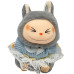 Мягкая игрушка-брелок Лабубу Bambi Labubu15, в ассортименте (Labubu15-RT)