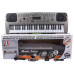 Детский синтезатор с микрофоном Bambi MQ-807USB сеть/ батарейки, 54 клавиши (MQ-807USB-RT)