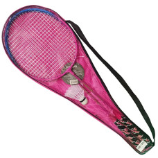 Профессиональный набор для бадминтона Bambi MS 0757-1 P в чехле, Розовый (MS 0757-1 Pink)-RT)