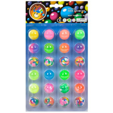 Мяч прыгунчик Bambi MS 0906-3 в наборе 24 шт., диаметр 3,2 см (MS 0906-3-RT)