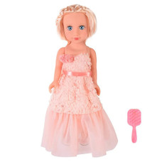 Кукла со светлыми волосами Bambi PL-521-1807 C с расческой Beauty Star, 42 см, Вид 4 (PL-521-1807A Pink-RT)