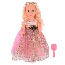 Кукла со светлыми волосами Bambi PL-521-1807 G с расческой Beauty Star, 42 см, Вид 3 (PL-521-1807C Gold-RT)