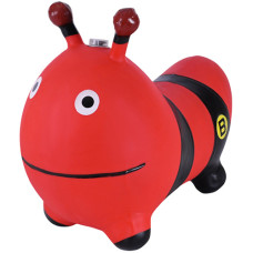 Прыгун резиновый Bambi RB2515 Пчелка, с музыкой и светом, Красный (RB2515 Red-RT)