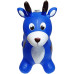 Прыгун для детей Bambi RB2519 Олень, с музыкой и светом, Синий (RB2519 Blue-RT)