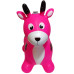 Прыгун для детей Bambi RB2519 Олень, с музыкой и светом, Розовый (RB2519 Pink-RT)