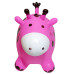 Прыгун для малышей Bambi RB2522 Жираф, Розовый (RB2522 Pink-RT)