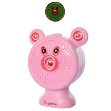 Игрушка для мыльных пузырей Bambi S680-13A P Медвеженок с подсветкой, Розовый (S680-13A Pink-RT)