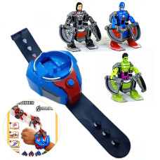 Игровой браслет супергероя Bambi SB802 B, Тор, Халк, Капитан Америка (SB802 Blue-RT)