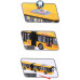 Автобус гармошка игрушка Bambi WY913A, со светом и звуком, 43 см (WY913A-RT)