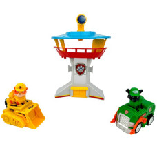 Игровой набор с фигурками Bambi XS802-1 Щенячий патруль, база с транспортом (XS802-1-RT)