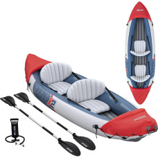 Надувная байдарка 2 местная Bestway, Rapid X2 Kayak, 321х100 см, весла, ручной насос (IP-175246)