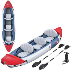 Байдарка надувная трехместная Bestway, Rapid X3 Kayak, 381x100 см, весла, ручной насос (IP-175247)