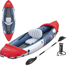 Надувная одноместная байдарка Bestway,  Rapid X1 Kayak, 290x91 см, весло, ручной насос (IP-175245)