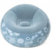 Надувное кресло круглое Bestway BW 75052 B для дома, Голубой (75052 Light-Blue-RT)