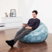Надувное кресло круглое Bestway BW 75052 B для дома, Голубой (75052 Light-Blue-RT)