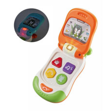 Детский телефон игрушка раскладушка Chim Star 503-7 O музыкальный Оранжевый (503-7 Orange-RT)