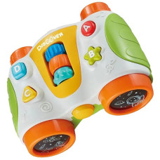 Бинокль игрушка музыкальный Chimstar QF366-048 Y с подсветкой (QF366-048 Yellow-RT)