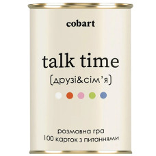 Настольная игра с вопросами Cobart СS-CG-005, Talk time. Друзья и семья (СS-CG-005-RT)