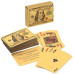 Игральные карты пластиковые Color-It 14-100 P Доллар, золотые, 54 шт. (14-100-RT)
