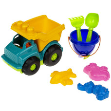 Набор для песочницы с машинкой Colorplast 0183 Yellow, Тотошка (0183 Yellow-RT)