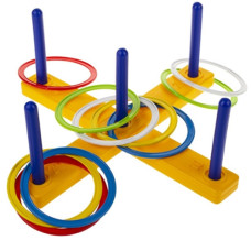 Кольцеброс детский Colorplast 1-074, 10 колец (1-074-RT)