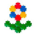 Мозаика пазл детская  Colorplast 1-146, №5, 130 деталей, 5 цветов (1-146-RT)