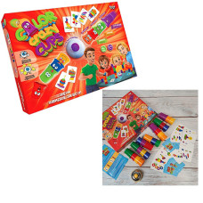 Настольная игра на скорость Danko Toys CCC-01-01U B Color Crazy Cups для детей 4 лет (CCC-01-01U-RT)