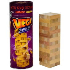 Настольная игра Дженга Danko Toys DTVG-01U, Vega Пизанская башня (DTVG-01U-RT)