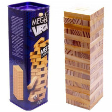 Настольная игра Дженга Danko Toys G-MV-01U, Mega Vega, 54 бруска  (G-MV-01U-RT)