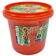 Кинетический песок Danko Toys KS-01-01 O, KidSand Оранжевый, 1000 гр. (KS-01-01 Orange-RT)