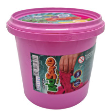 Кинетический песок Danko Toys KS-01-01 P, KidSand Розовый, 1000 гр. (KS-01-01 Pink-RT)