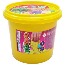 Кинетический песок Danko Toys KS-01-01 Y, KidSand Желтый, 1000 гр. (KS-01-01 Yellow-RT) Кинетический песок Danko Toys KS-01-01 Y, KidSand Желтый, 1000 гр. (KS-01-01 Yellow-RT)