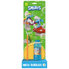 Набор для больших мыльных пузырей DoDo Toys 200637, Mega Bubbles. The Smurfs, 450 мл (200637-RT)