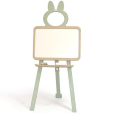 Детский мольберт для рисования магнитный Doloni 013777/01eco, Серо-бирюзовый (013777/01eco-RT)
