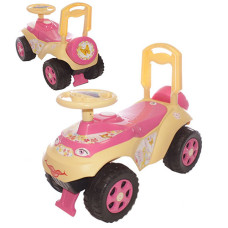 Детская машинка толокар Doloni Toys 0141/07 B для девочки (0141/07-RT)