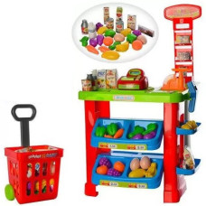 Игрушечный магазин для детей Limo Toy 661-80 C с кассой и тележкой (661-80-RT)