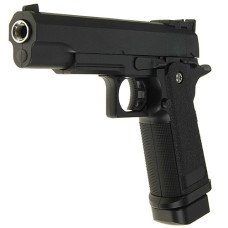 Страйкбольный пистолет Galaxy Colt M1911 Hi-Capa М черный (G6-RT)