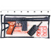 Игрушечный автомат с пистонами Golden Gun 253GG, M60 с рацией, 34 см (253GG-RT)
