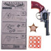Игрушечный револьвер с пистонами Golden Gun 280GG Magnum, 22 см (280GG-RT)