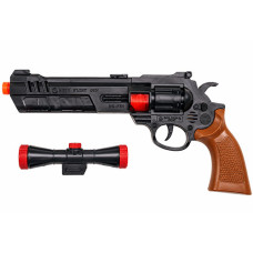 Пистолет трещетка Golden Gun 725GG, с прицелом, 37 см (725GG-RT)