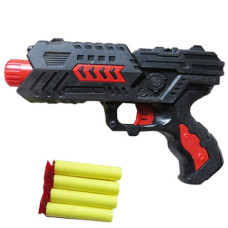 Пистолет с мягкими пулями Golden Gun 930GG W, M55, мишень с подставкой (930GG Red-RT)